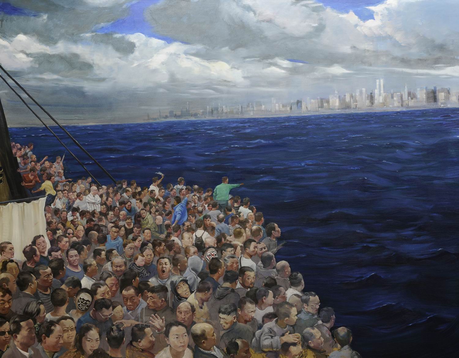 2015年《我们发现了美洲》200x250cm.jpg