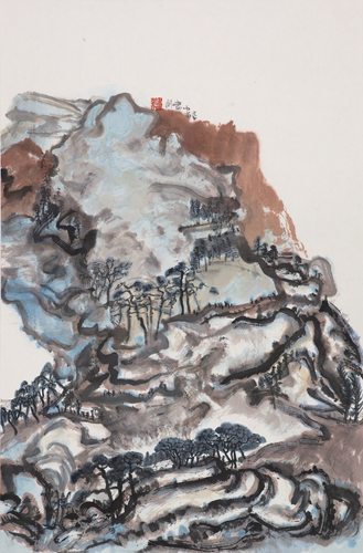 众山欲东